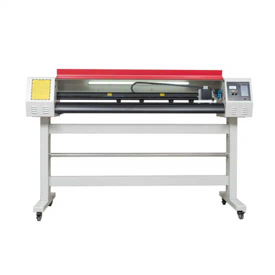 Plotter de corte de marca de registro automático CCD de 1380 mm com laser e lâmina para adesivo/papel e material macio