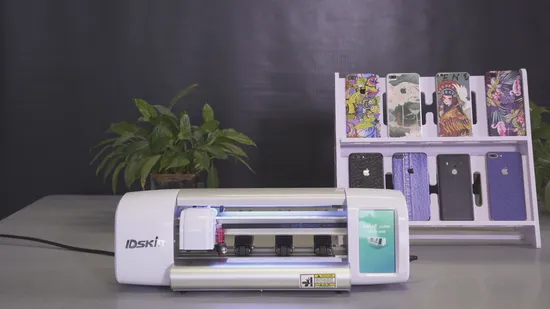 Protetor de tela do telefone móvel Idskin Máquina de corte de pele móvel TPU Hydrogel Film Cutter Plotter